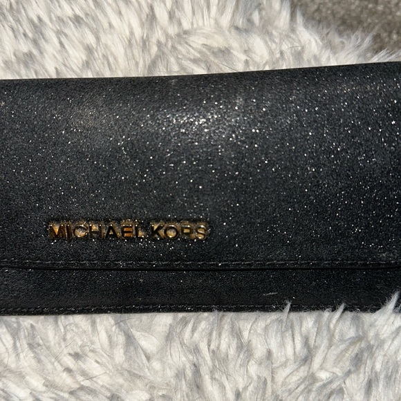 Michael Kors - Glitter Black Wallet - Picture 7 of 9